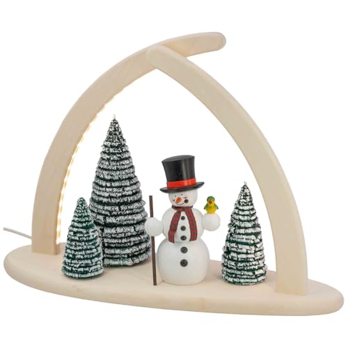 Seiffener Volkskunst | LED Spitzbogen Weihnachtsbogen Weihnachtsdeko |...