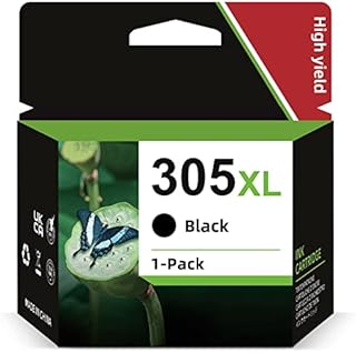 305 XL Black Ink Cartridges High Yield Remanufactured for HP 305XL Printer Ink Compatible for HP DeskJet 2700 2710 2720 2724 DeskJet Plus 4100 4130 4120 Envy 6000 6020 6032 6010 Envy Pro 6430 6420