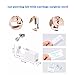YWDKJGS Ear Piercing Kit - 4 Pack Ear Piercing Kits with 4 mm Stud Earrings, Surgical Steel Material (Silver)
