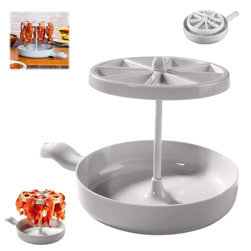 ZANWANXIN Microwave Barbecue Grill, Bacon Wizard Bacon Microwave Tray, Mess Free Bacon Wizard, Microwave Bacon Cooker Wizard, Bacon Wizard Cooker, Microwave Barbecue Grill (1Pc)