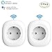Produktbild Mini Wifi Intelligenter Stecker- Intelligenter Steckdose mit Energiemonitor 10a Für Größere Geräte, App-Steuerung von überall, Kompatibel mit Alexa Echo, Google Home und IFTTT