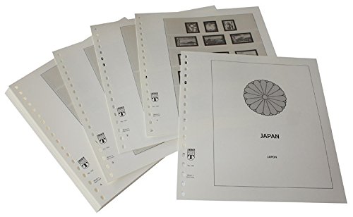Feuilles pré-imprimées Japon 1953-1960 pour trier et protéger les timbres