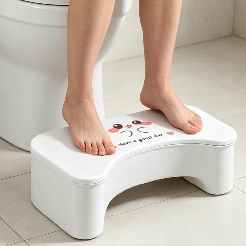 Taburete cuclillas inodoro para aliviar el estrenimiento con postura natural saludable 3