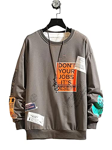 Sweat-shirt homme ample résolvant le manque de confort des vêtements ajustés