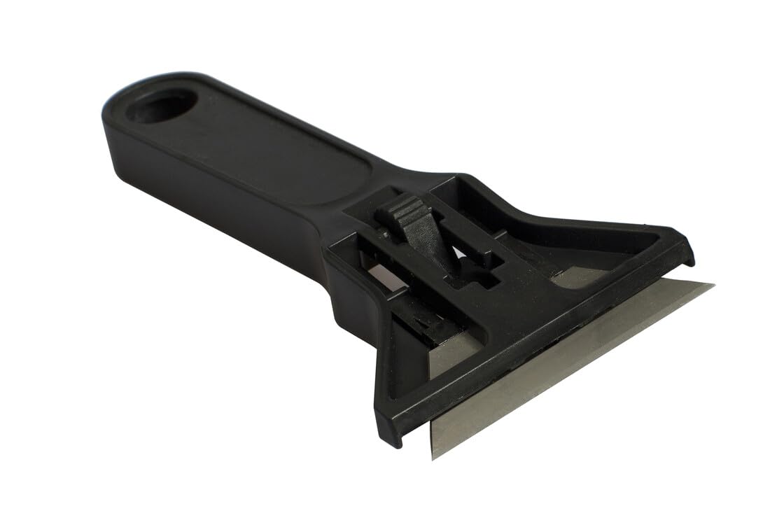 Levitantes Household scraper with handle, ergonomic design, ideal for cleaning windows and removing dirt on glass surfaces.