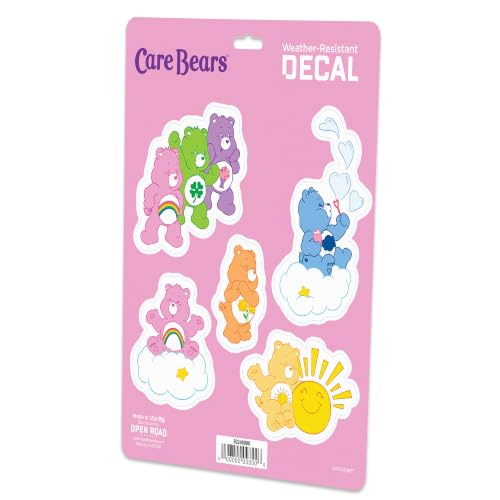 Image of Care Bears Characters Adhesive Vinyl Decal Pack