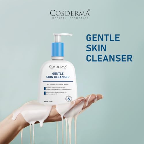 Image of Gentle Skin Cleanser for Sensitive & Dry to Normal Skin with Niacinamide & Panthenol, Hydrating Creamy Cleanser 250ml