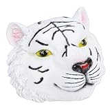 [ORNEMENT DE CHARME] Améliorez l'attrait esthétique de votre espace extérieur avec cette tête de tigre décorative, parfaite pour ajouter une touche ludique aux jardins, aux étangs ou aux allées.