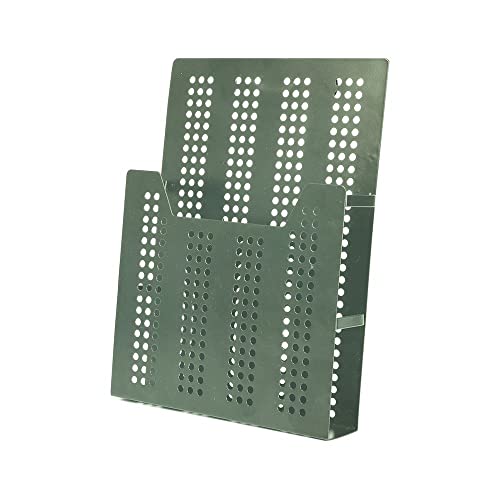 Oikos - Porta Revistas de Metal para Parede Ofício