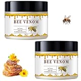 Kubot Bee Venom Treatment Skin Cream, Bee Venom Mole and Wart Treatment Cream, Natural Bee Venom Removing and Repair Cream for All Skin Types (2PCS)