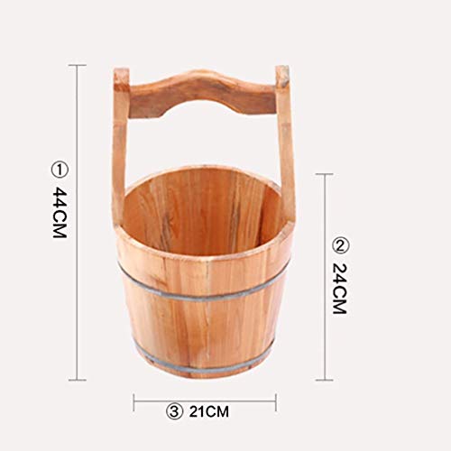 Bañera de madera para spa de pies y pedicura miniatura 3