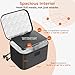 DDHTSAL Electric Lunch Box Food Heater - 12V/24V/110V 3-in-1 Portable Oven Car Food Warmer, Mini Personal Microwave Heated for RV, Truck, Camping, Travel, Work, Office and Home Use