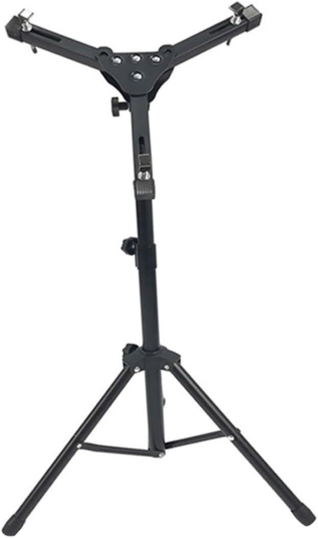 Levemolo 1pc Adjustable Dumb Drum Stand for Beginners Compact Silent Drum Holder for Practice for Practice Pads and Snare Skills for Indoor and Outdoor Use