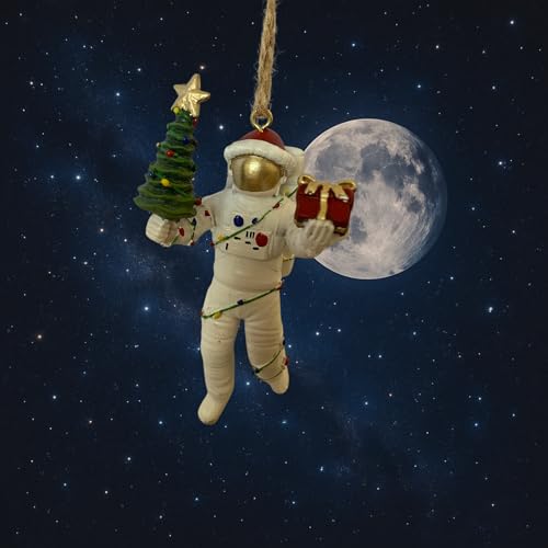 Astronaute Space Walk décor féerique de salon pour Noël