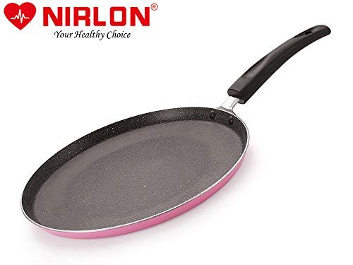 Image of Nirlon Kitchen Accessories for Cooking Non Stick Aluminium Flat Dosa Tawa