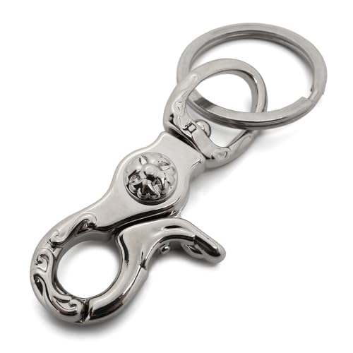 Amazon.co.jp: silver KYASYA: キーチェーン、キーリング
