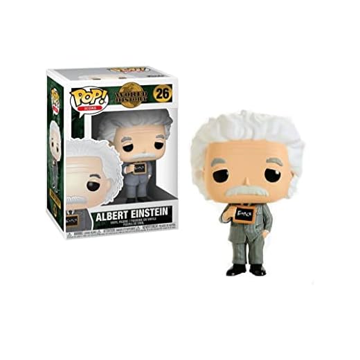 Funko Pop! Vinyl Icons: Albert Einstein Scientist - Figura de Vinilo Coleccionable - Idea de Regalo- Mercancia Oficial - Juguetes para Niños y Adultos - Muñeco para Coleccionistas y Exposición