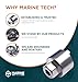 Marine Tech Tools Shift Shaft Bushing Tool, Removes & Installs Shift Shaft Bushing on Alpha One Generation & Mercury Outboard Gearcases