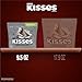 HERSHEY'S KISSES Milk Chocolate Candy Share Pack, 9.5 oz