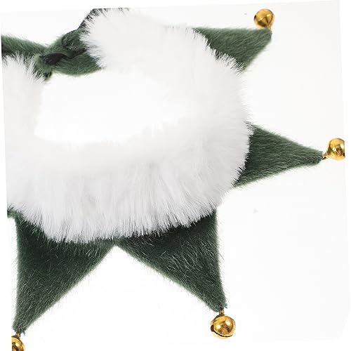Collier chat de Noël confortable avec écharpe pour chien sans irritation