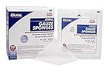 Dukal 6408 Gauze Sponge, 8-Ply, Sterile, 4