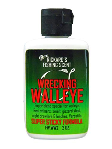 Pete Rickard's Freshwater Wrecking Walleye Fishing Scent Attractant #TOP1