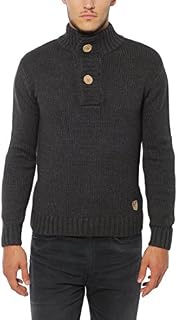 Lower East Knitted Sweater, Button Fastening with Real Wooden Buttons