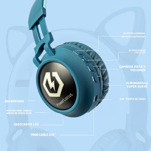 Auditiva límite de 85dB en auriculares Bluetooth niños para proteger sus oídos 6