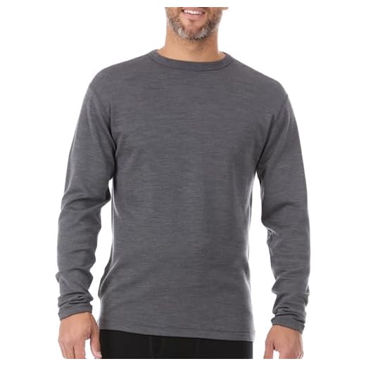 Merino Wool Midweight Long Sleeve Shirt
