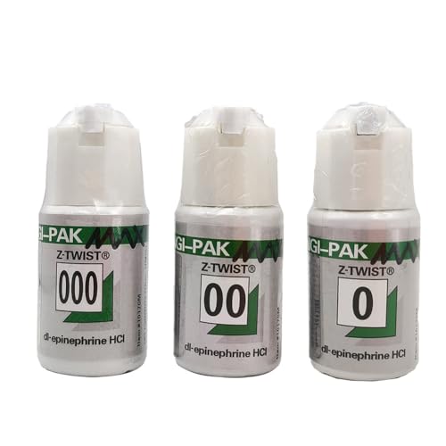Image of DENTIMICA Dental Gingival Cord Retraction Knitted Cotton Professional Gingival Retraction Cord Thread Materials Accessory (#0)