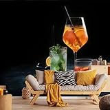 Papel Pintado Fotográfico Mural Autoadhesivo 3D Bebidas De Cóctel 200(W)X150(H)Cm Pósteres De Pared Artística Para Pared, Pegatinas De Pared Para Sala De Estar, Tv, Sofá, Hotel Temático, Fondo-8171413