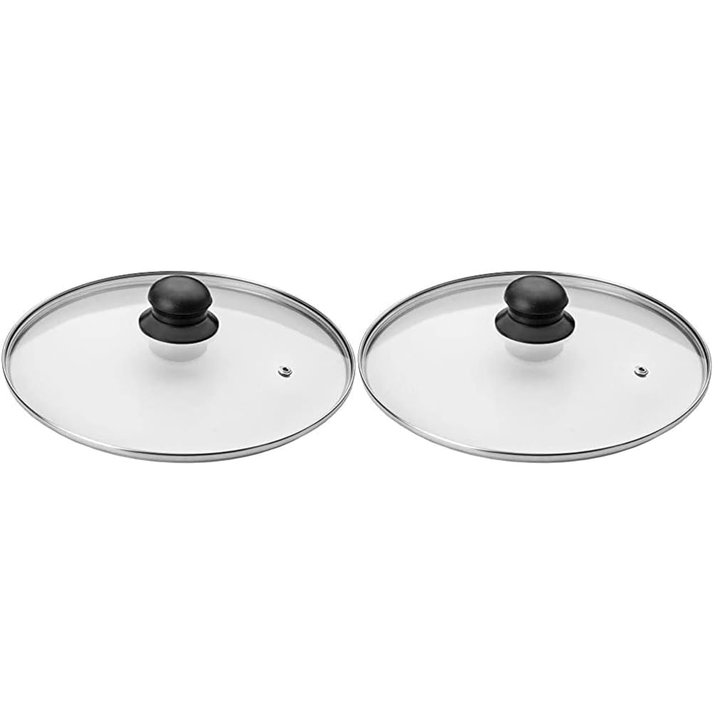 Couvercle transparent 24 cm pour mijoter les plats familiaux sans éclaboussures