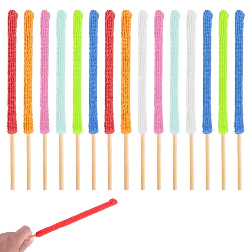 15 Pcs Microfiber Detail Duster Sticks
