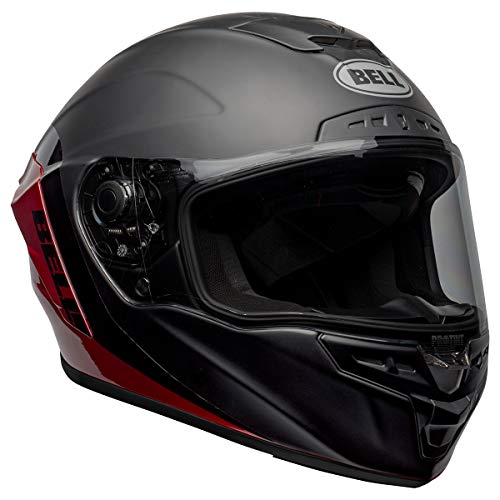 ایگرد | قیمت و خرید Bell Star DLX MIPS Helmet (Shockwave Matte/Gloss  Black/Candy Red - Large)