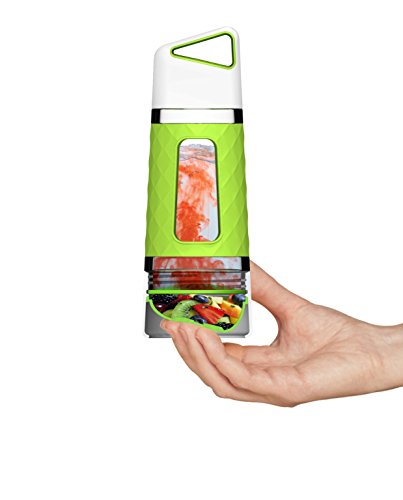 Fruition, fun with water 600ml Infusing Water Bottle, Green