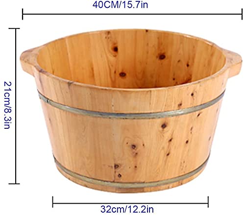 Spa de pies de madera natural para pedicura miniatura 3