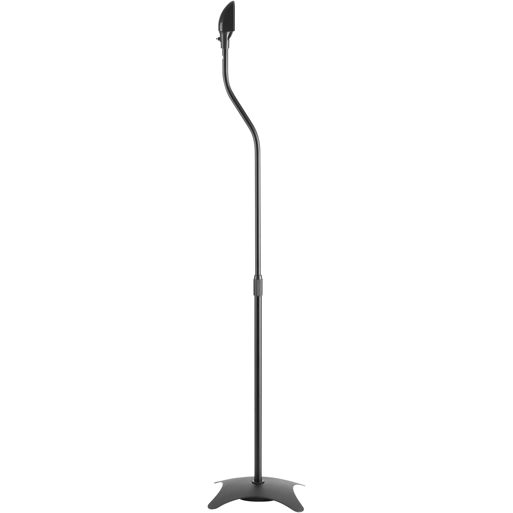 InLine ® Lautsprecherständer Teleskop 68-110cm, 2 Stück, schwarz 23126C