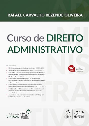Curso de Direito Administrativo - 14ª Edição/2026