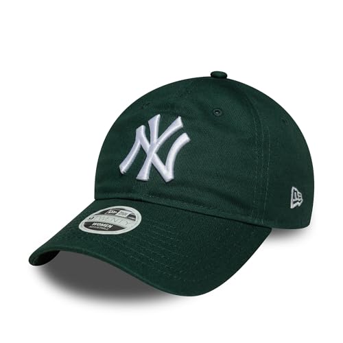 New Era New York Yankees League Essential 9Twenty Women Cap Dunkelgrün - One-Size