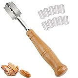 Bread Lame Slashing Tool Dough Bread Bakers Scoring Knife Tool with 14 Blades (Bread Lame)