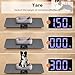 Bonvoisin Pet Scale 220lb x 0.02lb, Dog Scale for Medium Dogs with Rubber Mat 27.1” x 12.9”, Animal Scales for Weighing, Veterinary Scale with 3 Weight Units