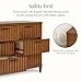 Evolur Flynn 6-Drawer Double Dresser in Sedona | Modern Natural Wood Nursery Dresser, Fully Assembled, BSA Certified Baby-Safe Furniture with Spacious Storage