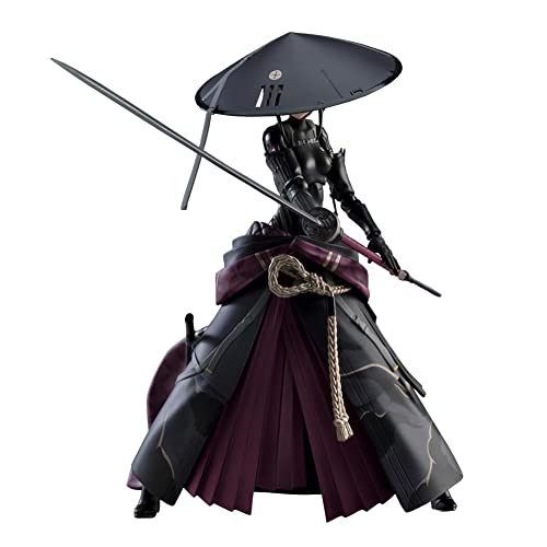 Zhongkaihua Ronin Figurine articulée en PVC avec accessoires pour changer de visage, objet de collection, décoration de bureau, 15 cm