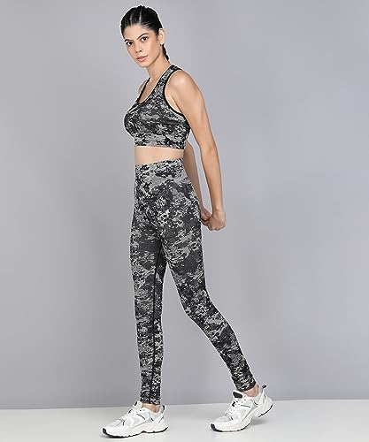 Image of Kobo Active Wear for Women Gym | High Waist | Ankle Length | Squat-Proof | Workout Tights for Women | 4-Way Stretch | Leggings for Gym, Cardio | Yoga Pants (Imported)