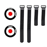 Kit d'entraînement complet : comprend 2 disques de cibles TPE durables (18 cm et 24 cm) plus 4 sangles réglables verrouillables, tout le nécessaire pour commencer immédiatement des exercices de précision, de passage et d'agilité.