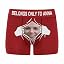 Waistband-ripped Red