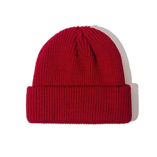 Clape Outdoor Super Stretch Knit Watch Cap Hip-Hop Dancing Worker Beanie Classic Men's Warm Winter Hats Daily Beanie Hat #TOP2