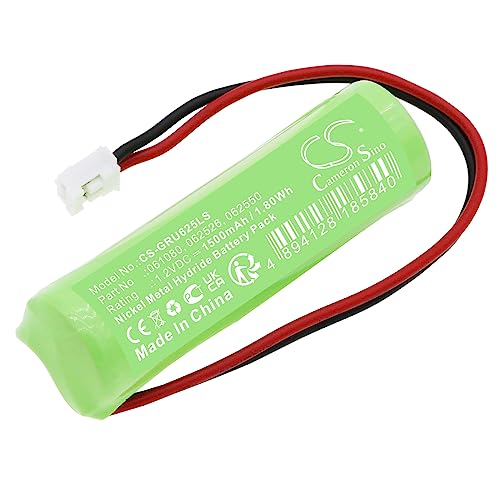 Batterie pour Legrand 111 914 Cameron Sino 1500 mAh pour bloc autonome BAEH IP66 ECO2
