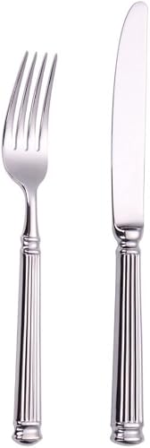 Exquisite Western food tableware set home stainless steel knife fork and spoon k