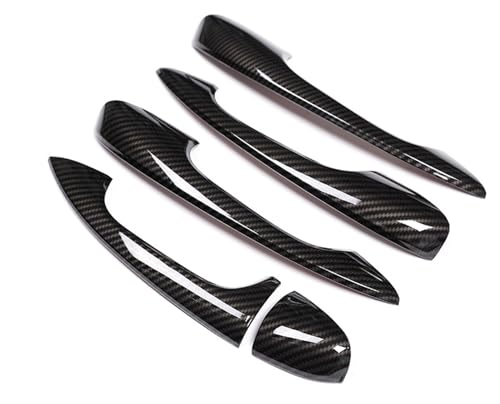 車外装ドアハンドルカバートリムステッカーに適合するベンツ C クラス W205 GLC GLA CLA X253 E クラス W213 カーアクセサリー 装飾ステッカー